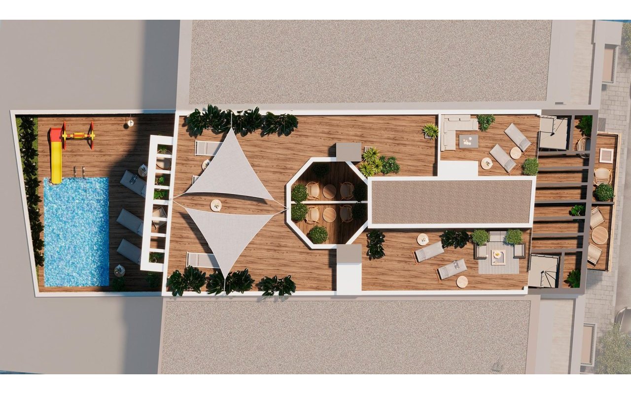 Obra nueva - Piso - Torrevieja - Playa de El Cura