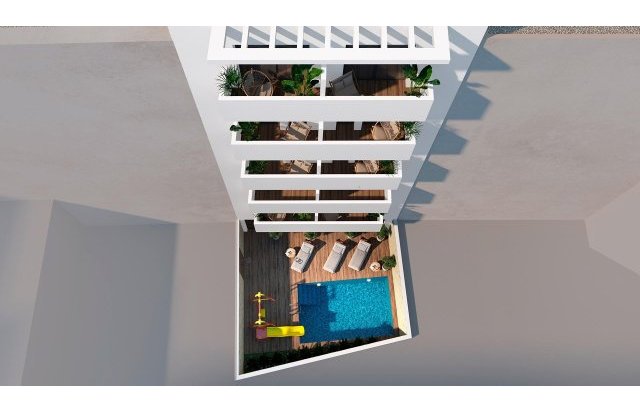 Obra nueva - Piso - Torrevieja - Playa de El Cura