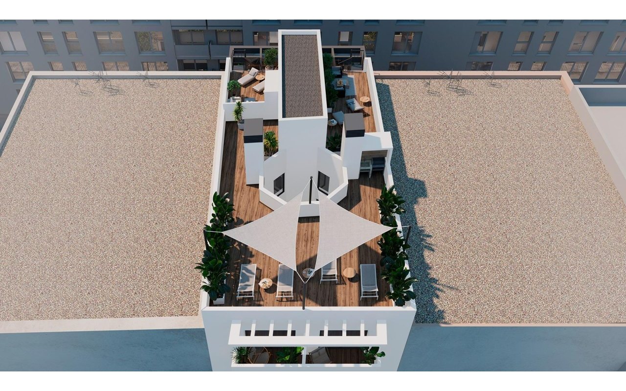 Obra nueva - Piso - Torrevieja - Playa de El Cura