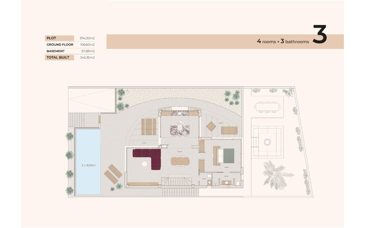 Obra nueva - Villa - Algorfa - La finca golf