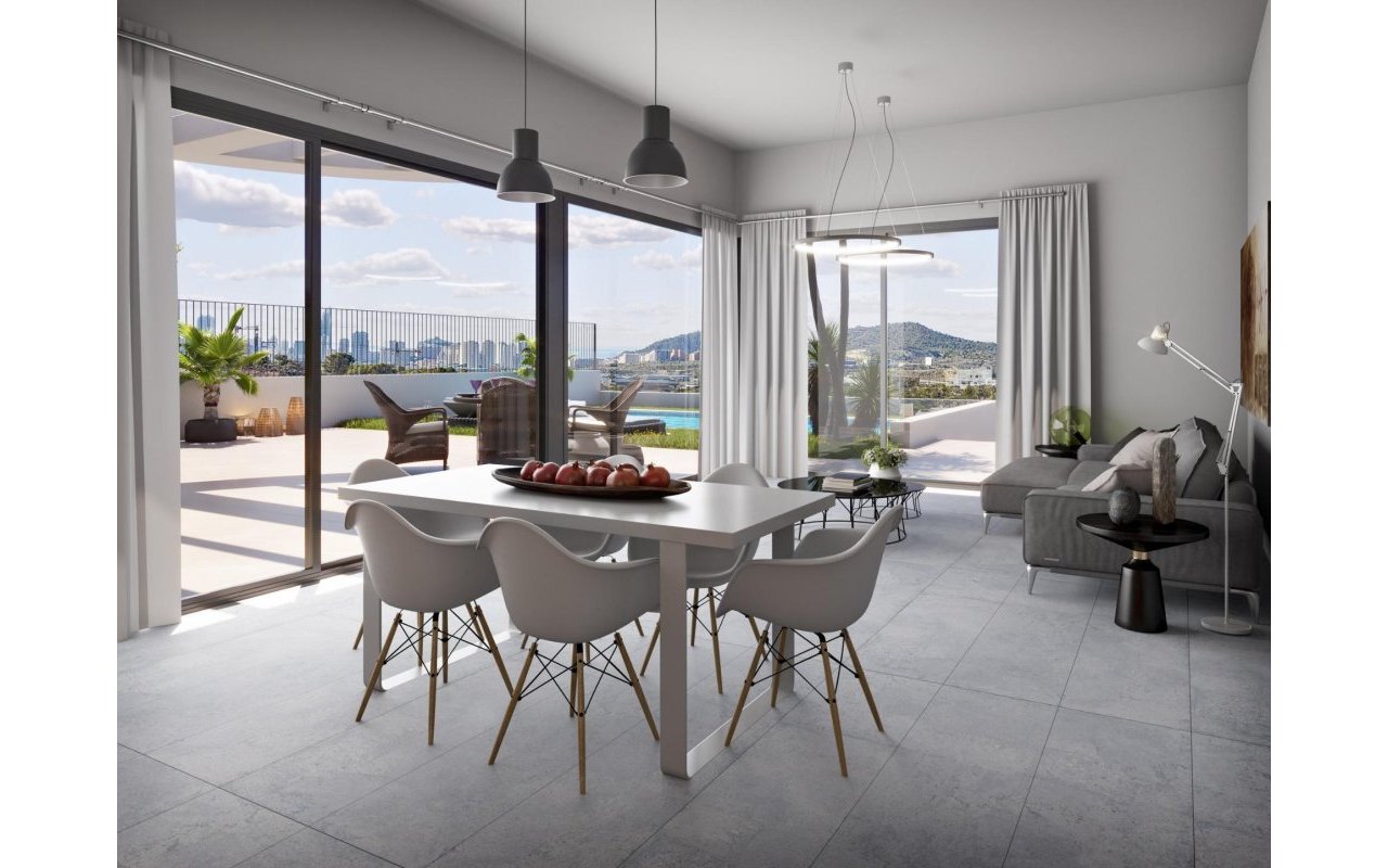 Obra nueva - Villa - Finestrat - Campana garden