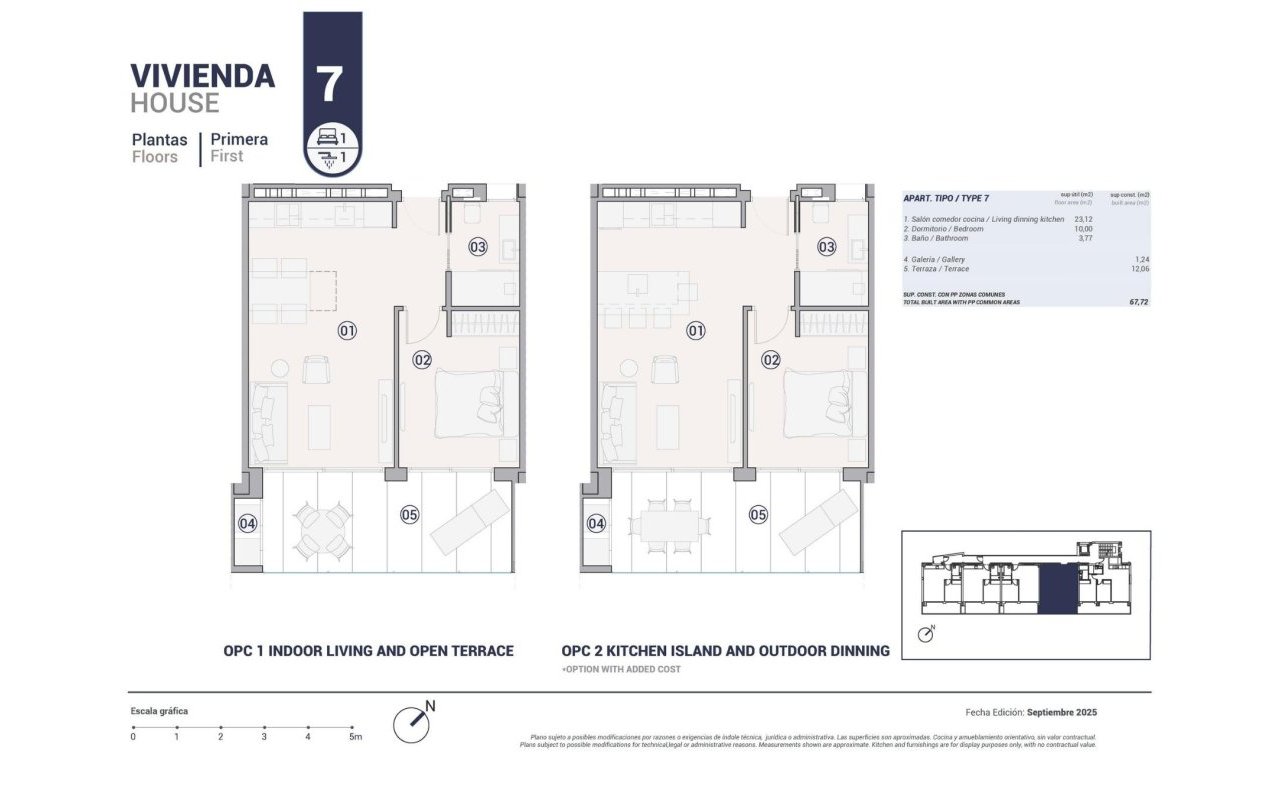 Obra nueva - Piso - Villajoyosa - Puntes del Moro