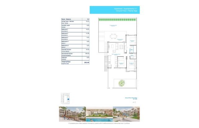 Rynek pierwotny - Bungalow - Pilar de la Horadada - Playa de las Higuericas