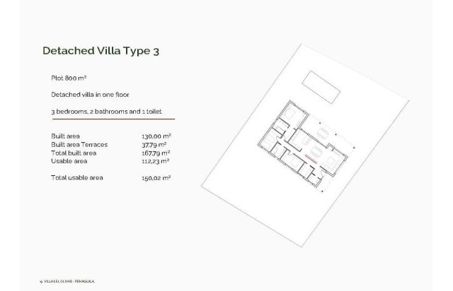 Rynek pierwotny - Villa - Penaguila - El Olivar