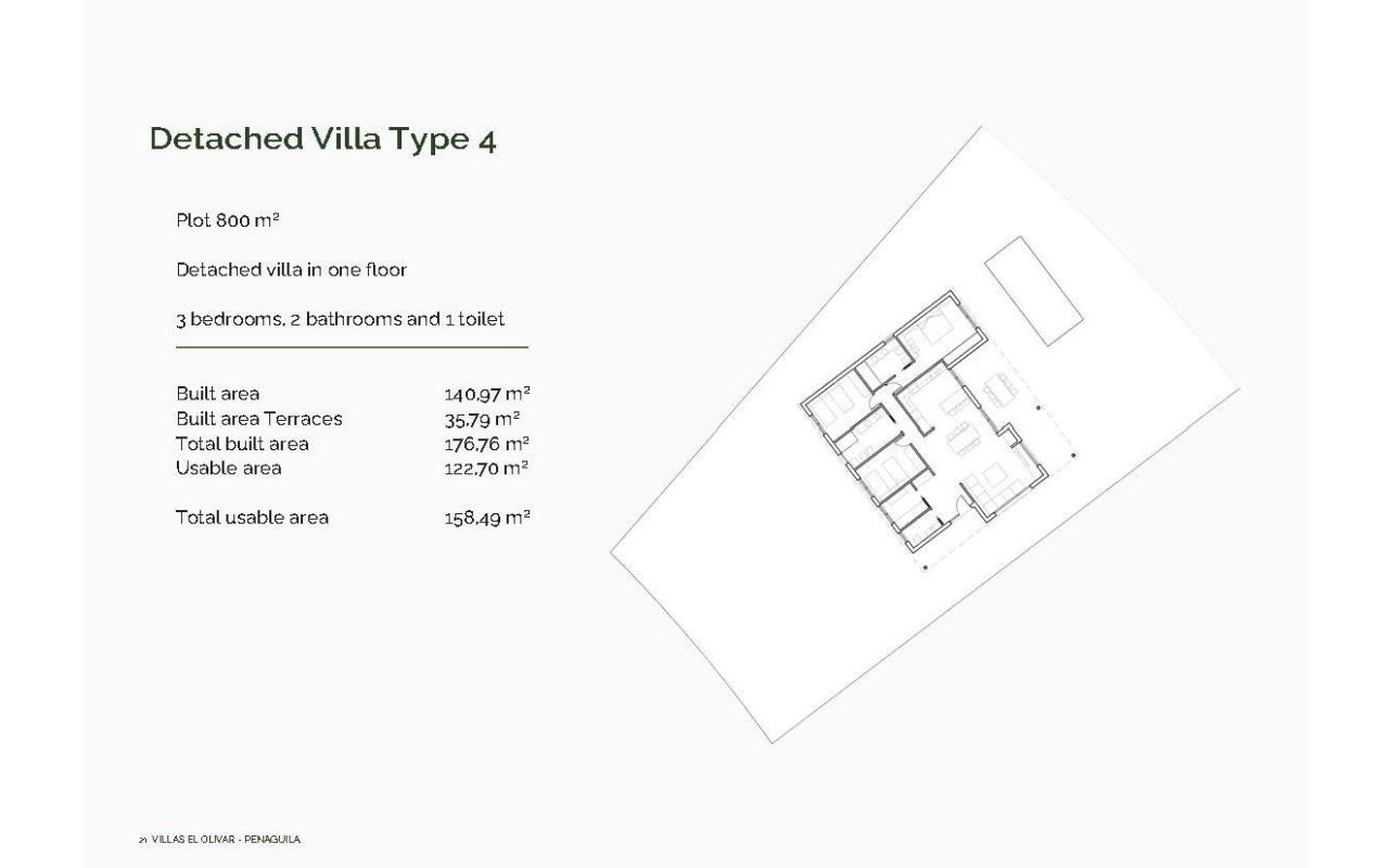 Obra nueva - Villa - Penaguila - El Olivar