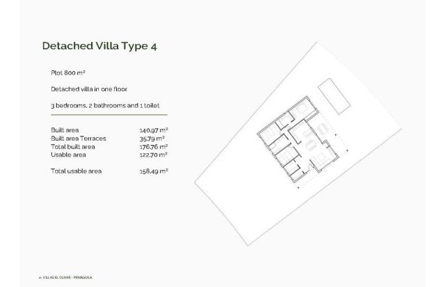 Obra nueva - Villa - Penaguila - El Olivar