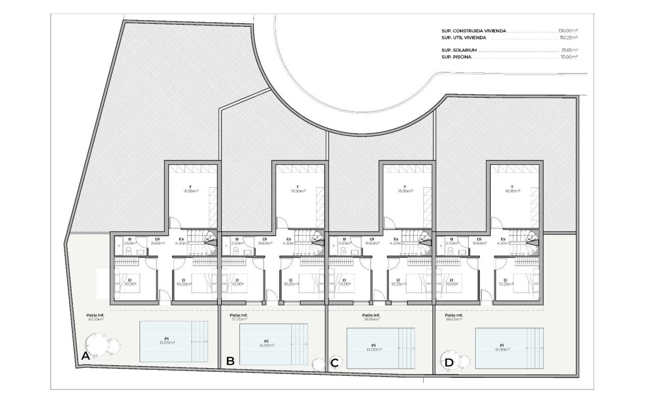 Rynek pierwotny - Town House - Mazarron - Country Club