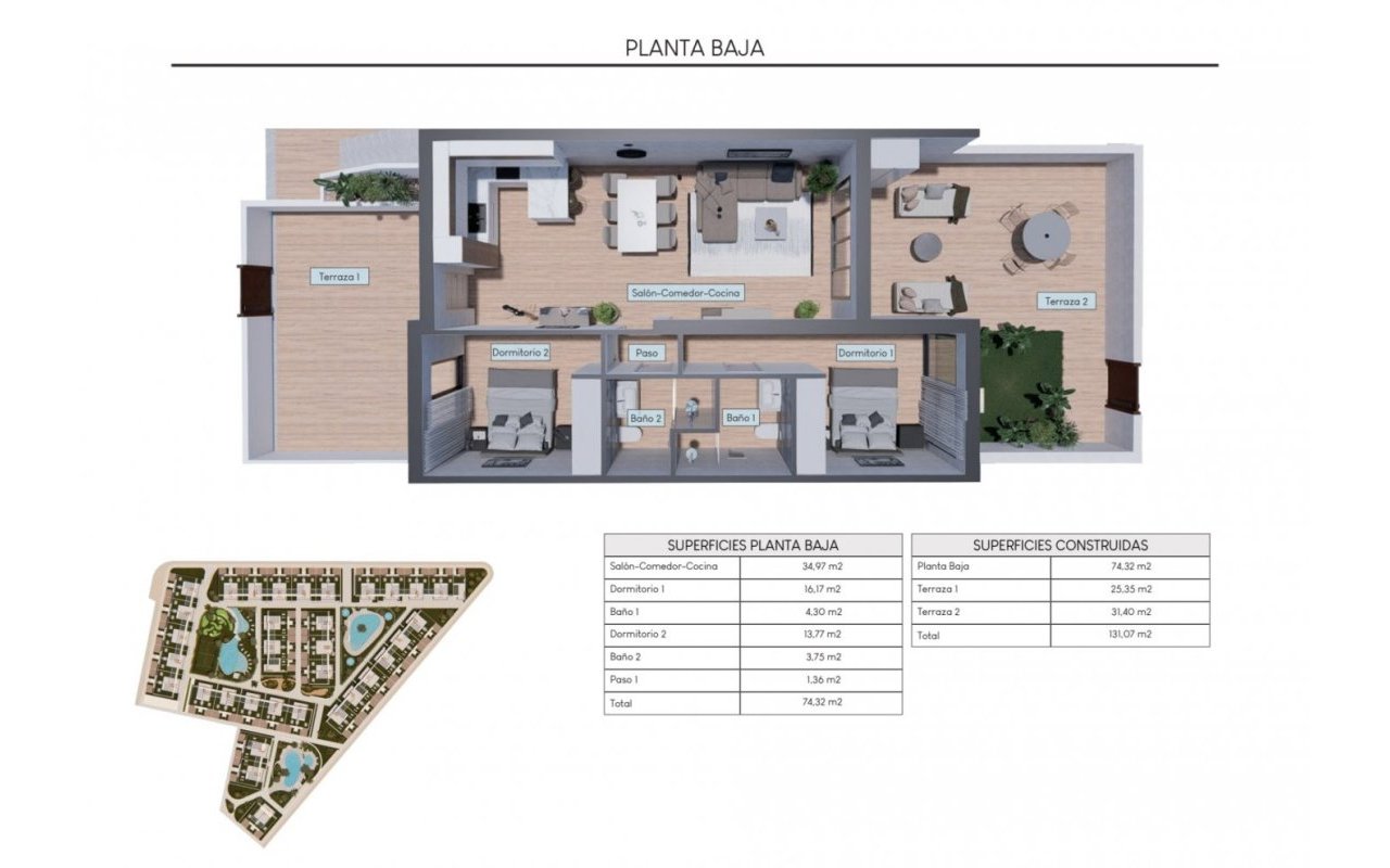 Rynek pierwotny - Bungalow - Torrevieja - Los Balcones