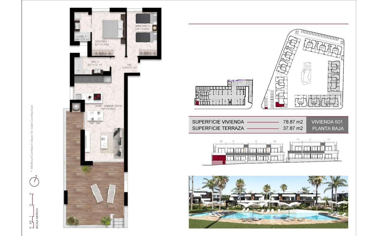 Rynek pierwotny - Bungalow - Ciudad Quesada - Rojales - Lo Marabú
