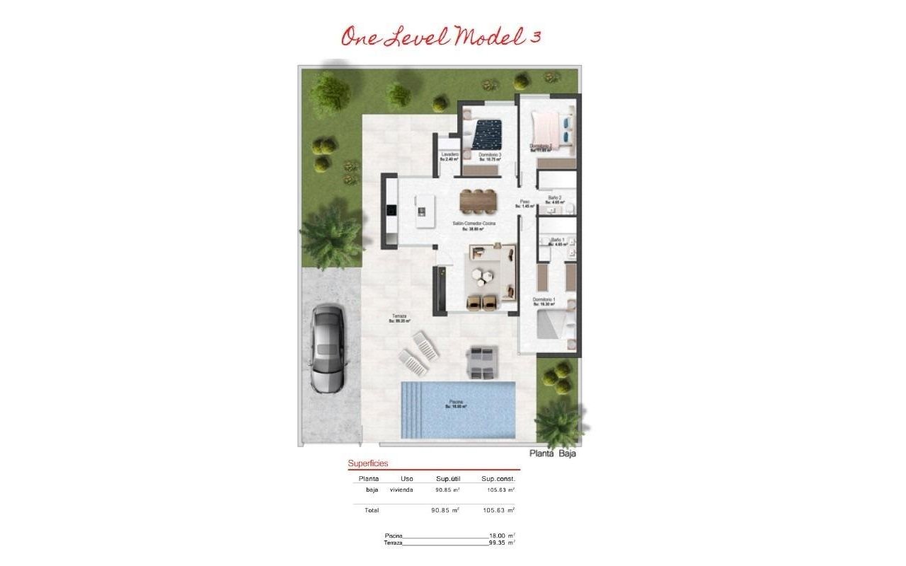 Rynek pierwotny - Villa - BAÑOS Y MENDIGO - Altaona Golf
