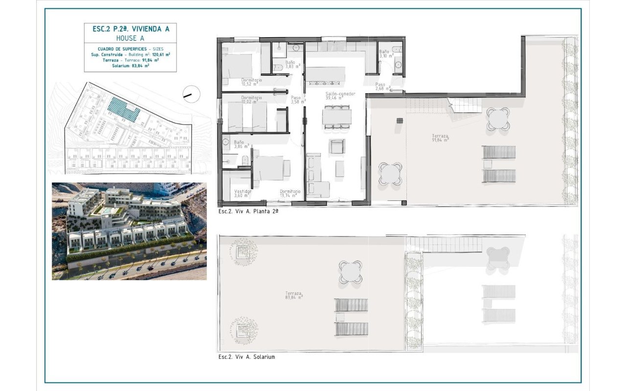 Obra nueva - Ático - Águilas - Playa del Hornillo