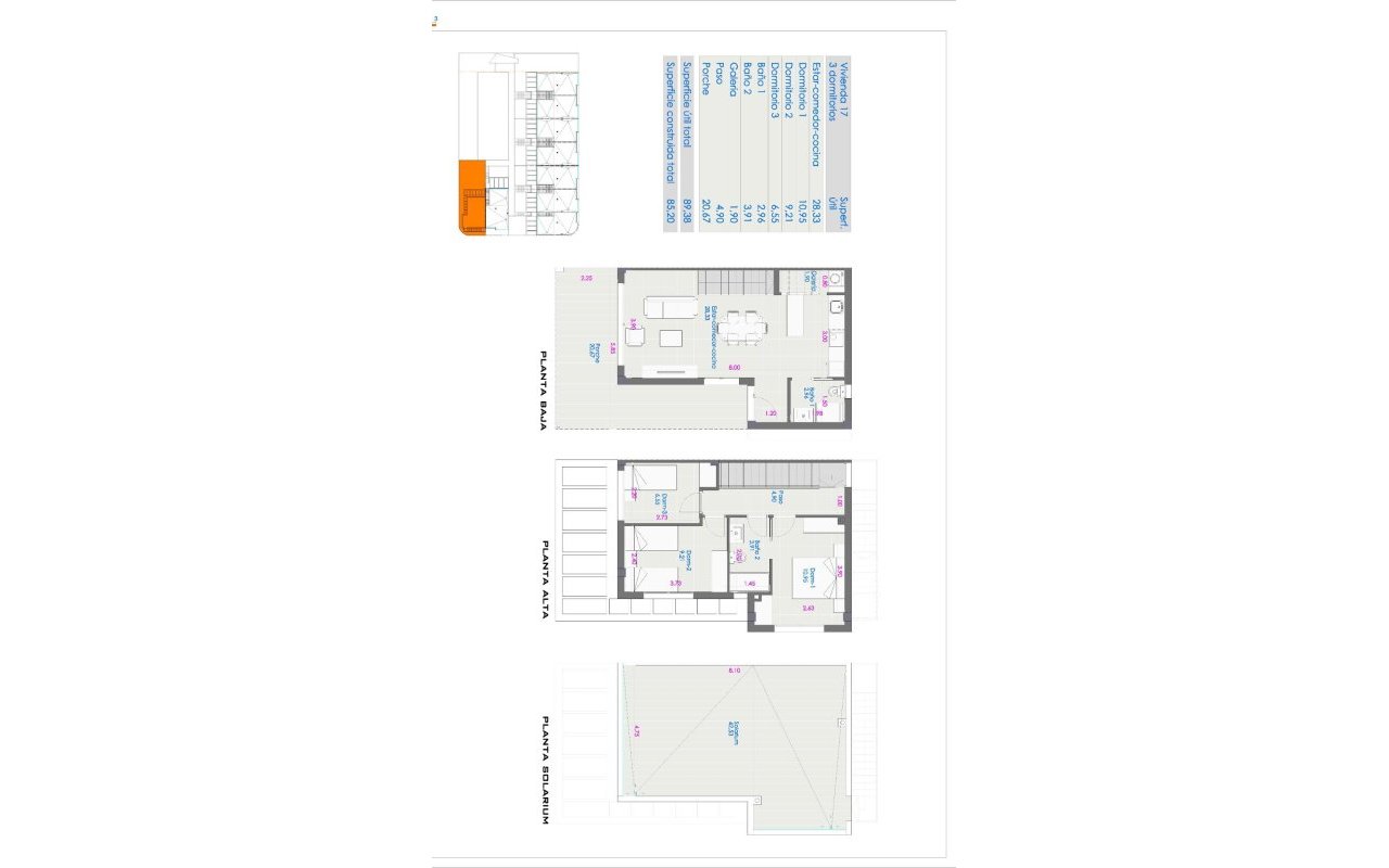 Rynek pierwotny - Town House - Orihuela Costa - Entre golf