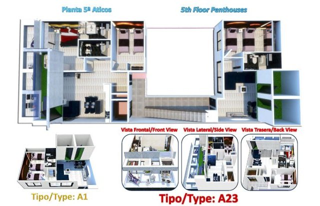 Obra nueva - Ático - Torrevieja - Centro