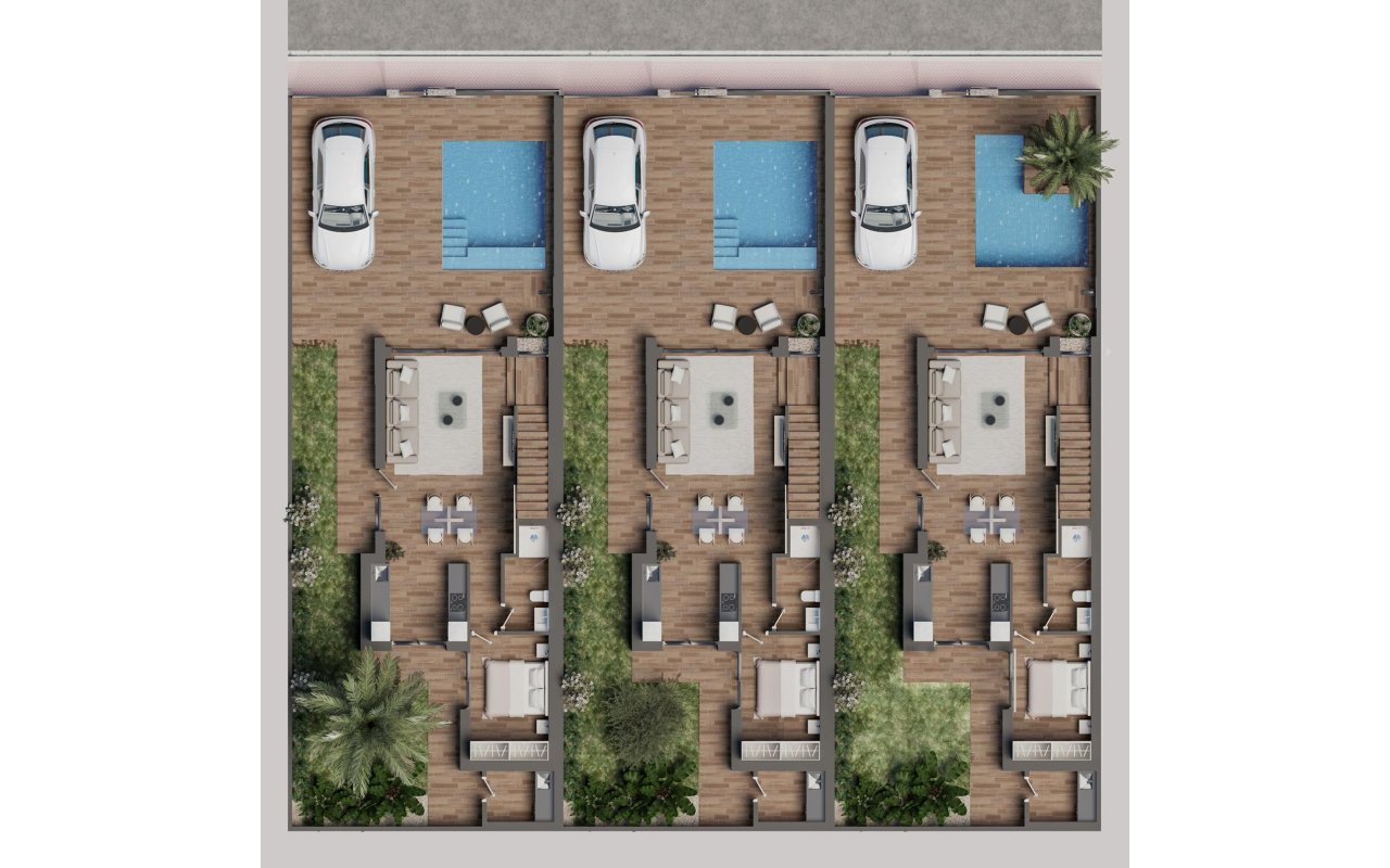 Rynek pierwotny - Villa - San Pedro del Pinatar - Pueblo