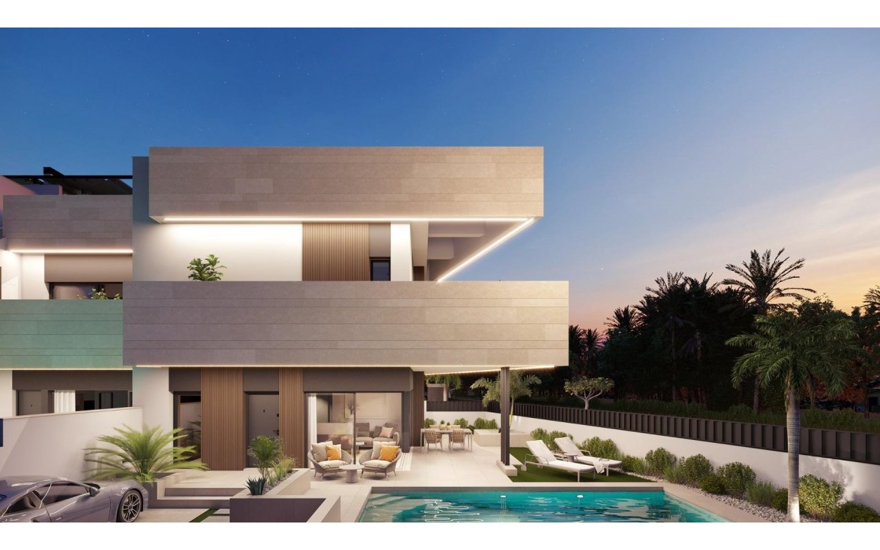 Obra nueva - Villa - Pilar de la Horadada - parques de Andromeda