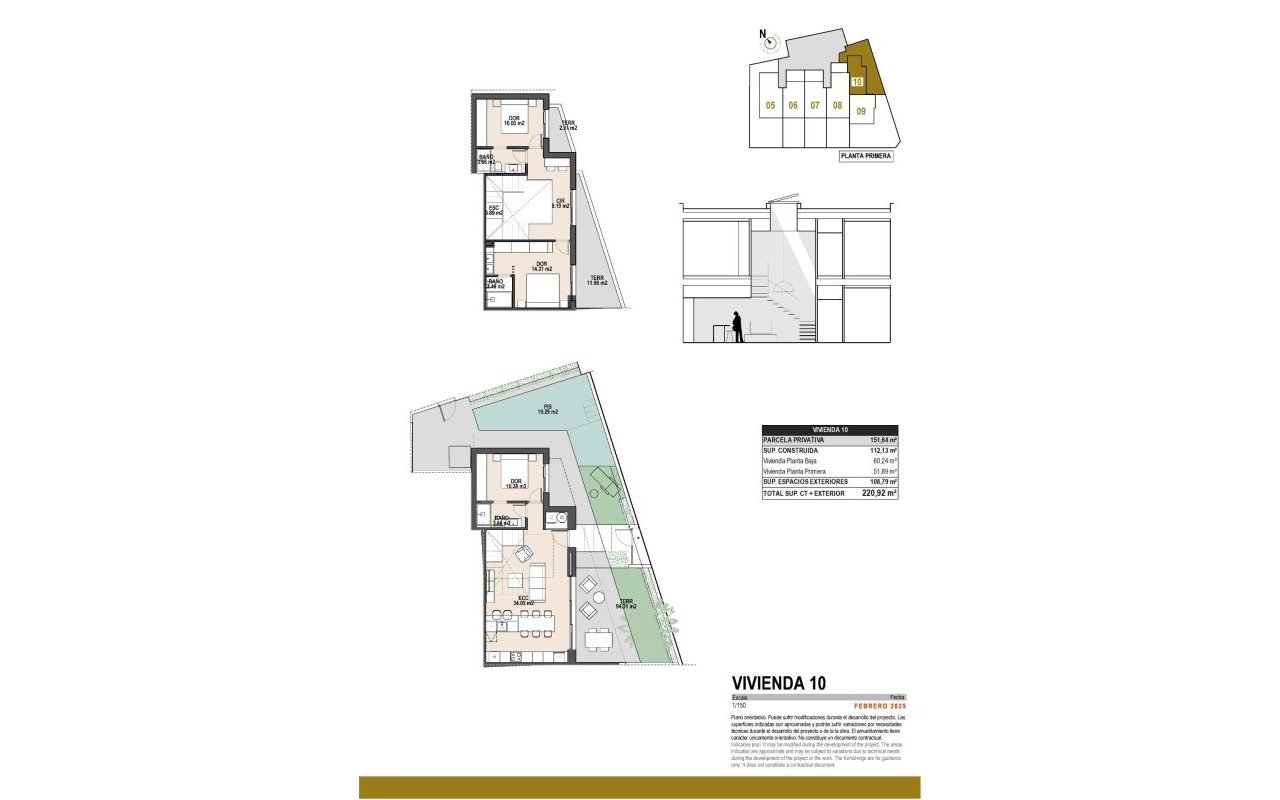 Obra nueva - Villa - Pilar de la Horadada - parques de Andromeda