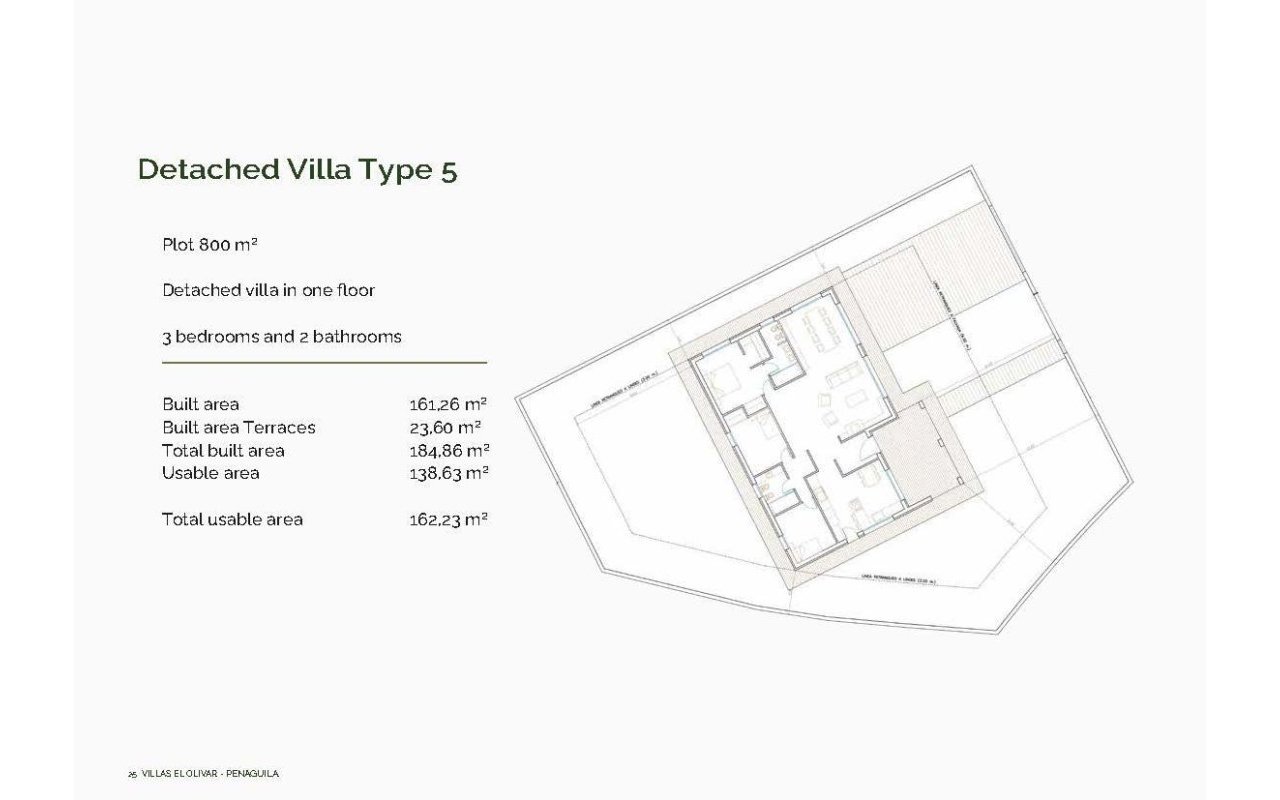 Rynek pierwotny - Villa - Penaguila - El Olivar