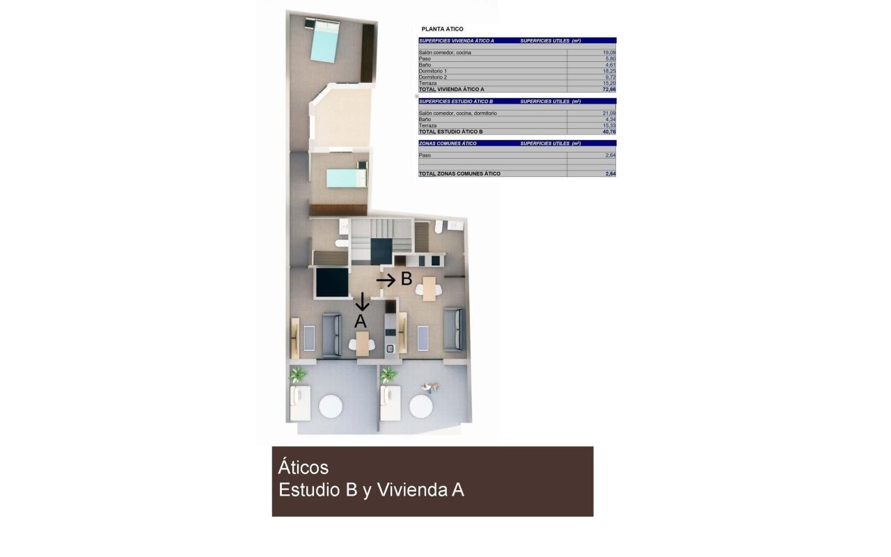 Obra nueva - Ático - Torrevieja - Centro