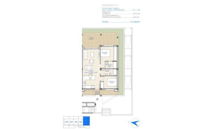 Rynek pierwotny - Apartament - Los Alcázares - Serena Golf