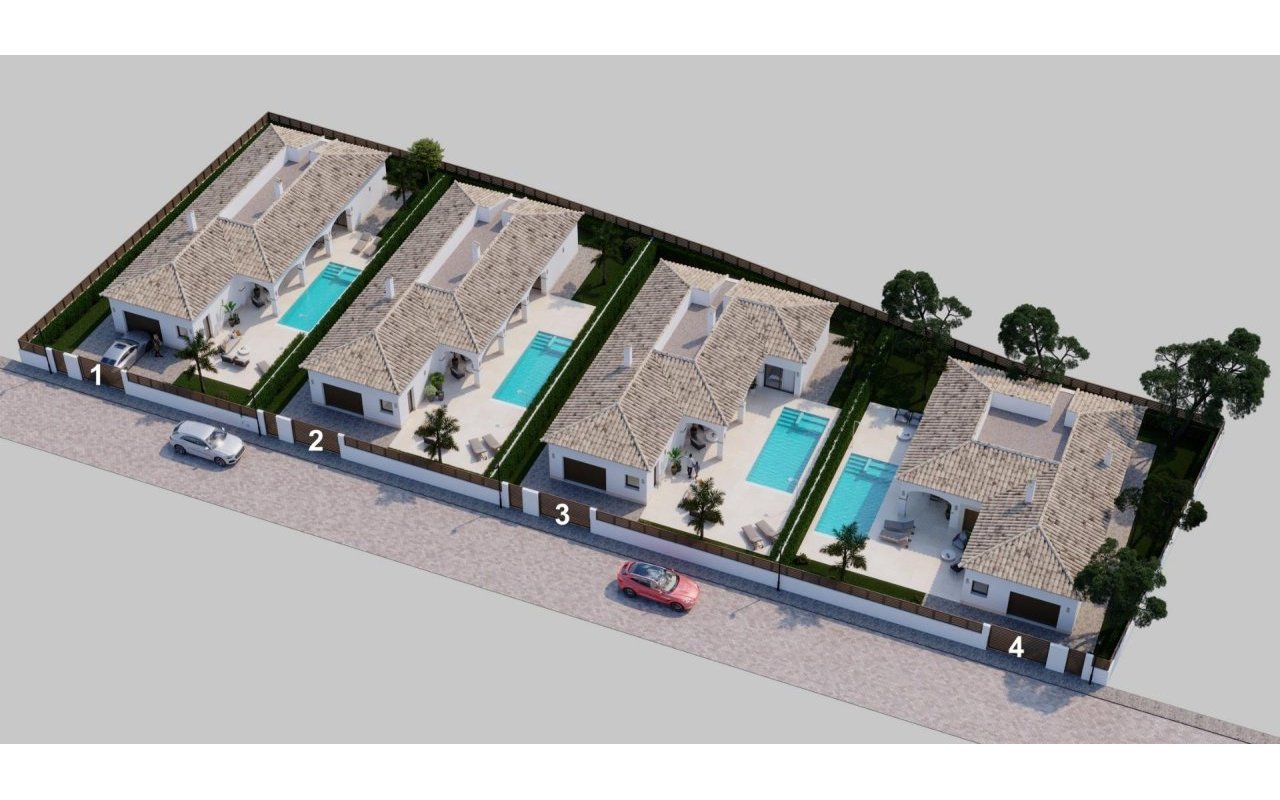 Rynek pierwotny - Villa - San Pedro del Pinatar - Lo Pagan, San Pedro del Pinatar