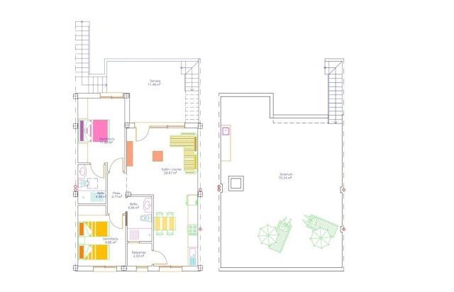 Obra nueva - Bungalow - San Javier - pueblo