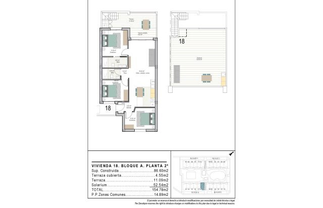 New Build - Penthouse - Torre Pacheco - San Cayetano