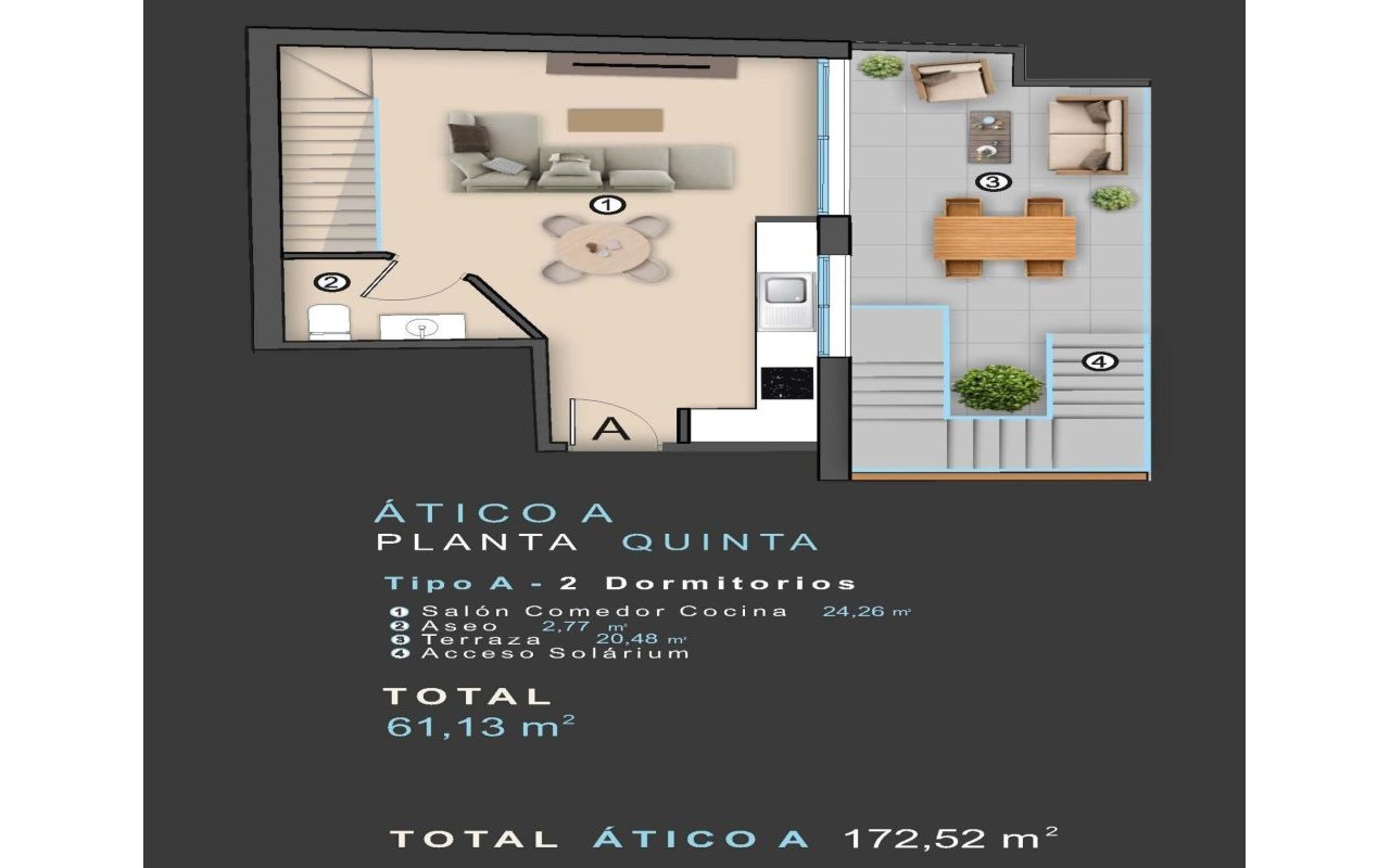 Obra nueva - Ático - Torrevieja - Centro