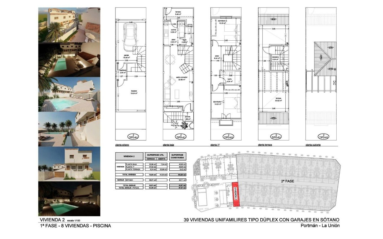 Rynek pierwotny - Town House - La Union - centro