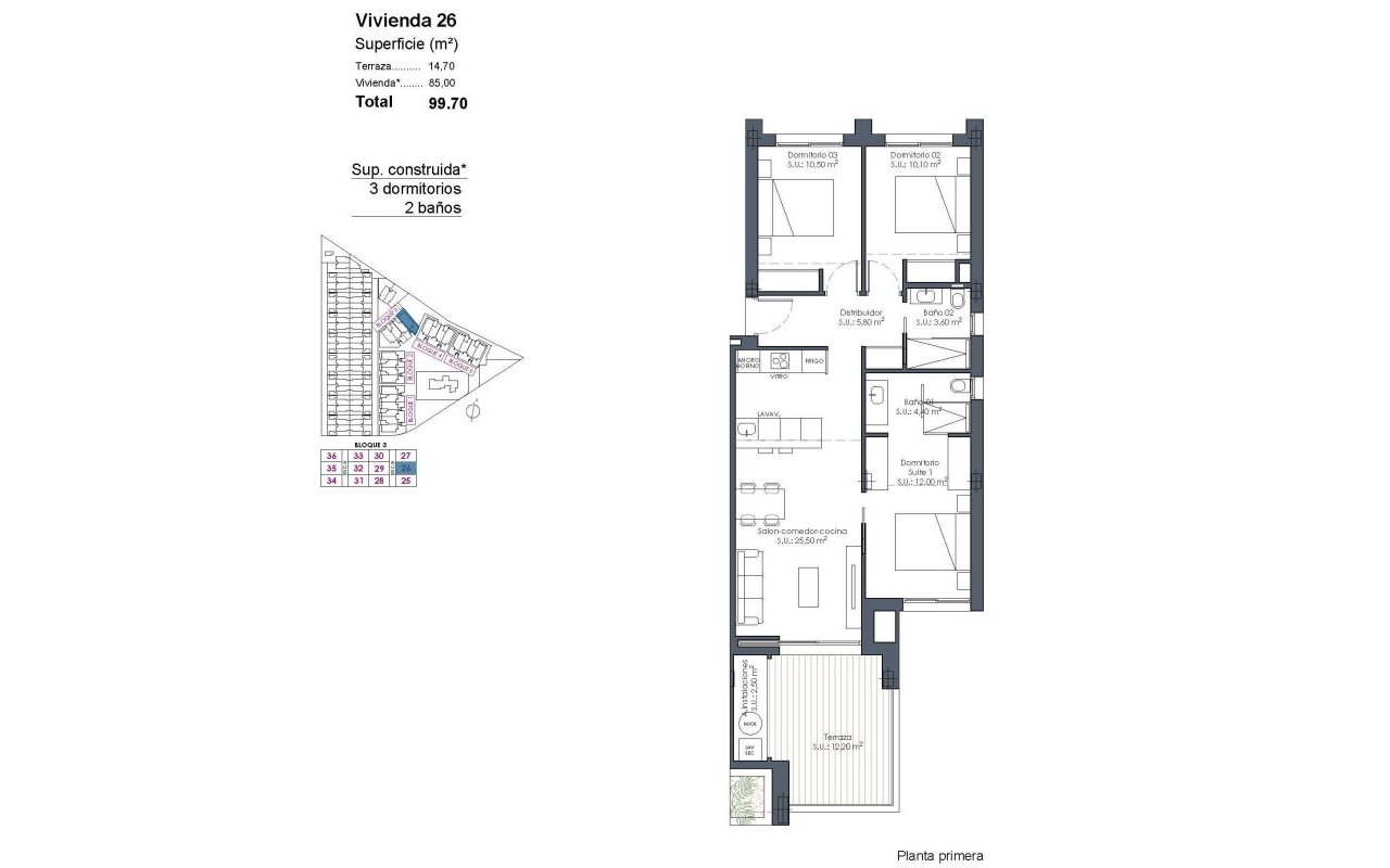 Rynek pierwotny - Apartament - Los Alcázares - Serena Golf