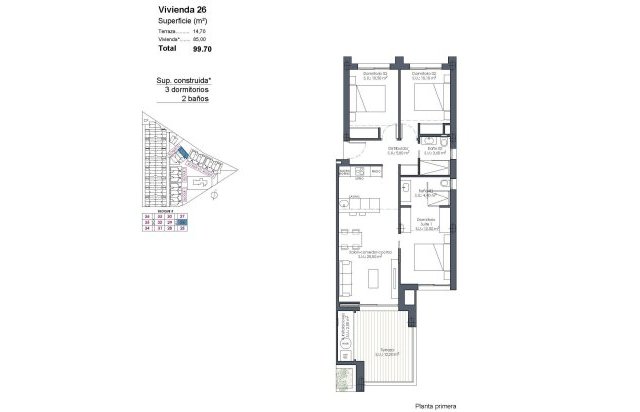 Rynek pierwotny - Apartament - Los Alcázares - Serena Golf