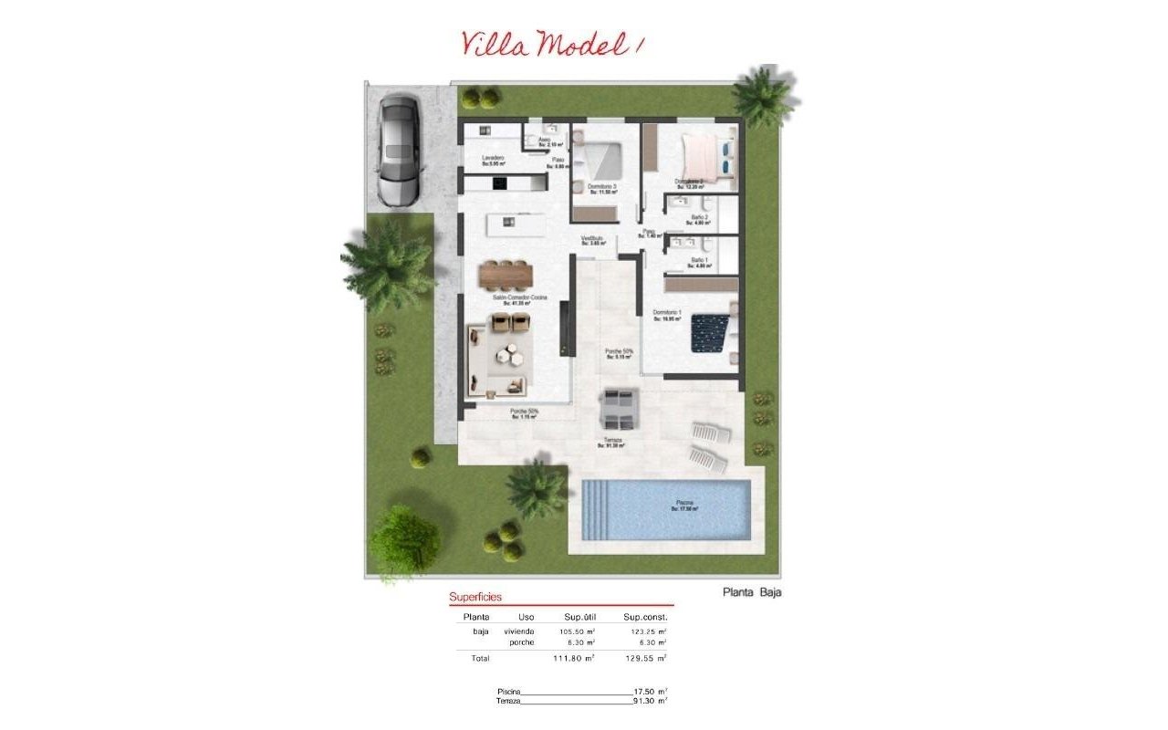 Rynek pierwotny - Villa - BAÑOS Y MENDIGO - Altaona Golf