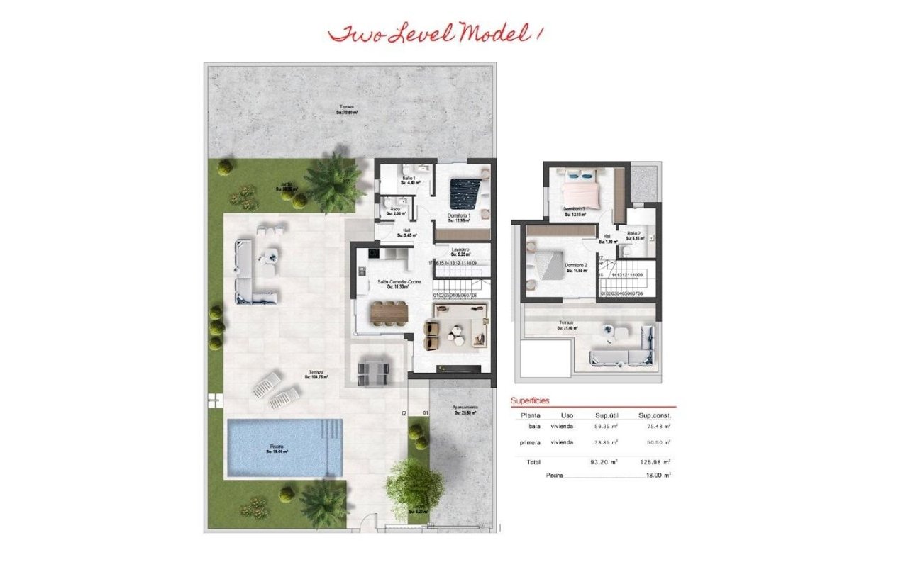 Rynek pierwotny - Villa - BAÑOS Y MENDIGO - Altaona Golf