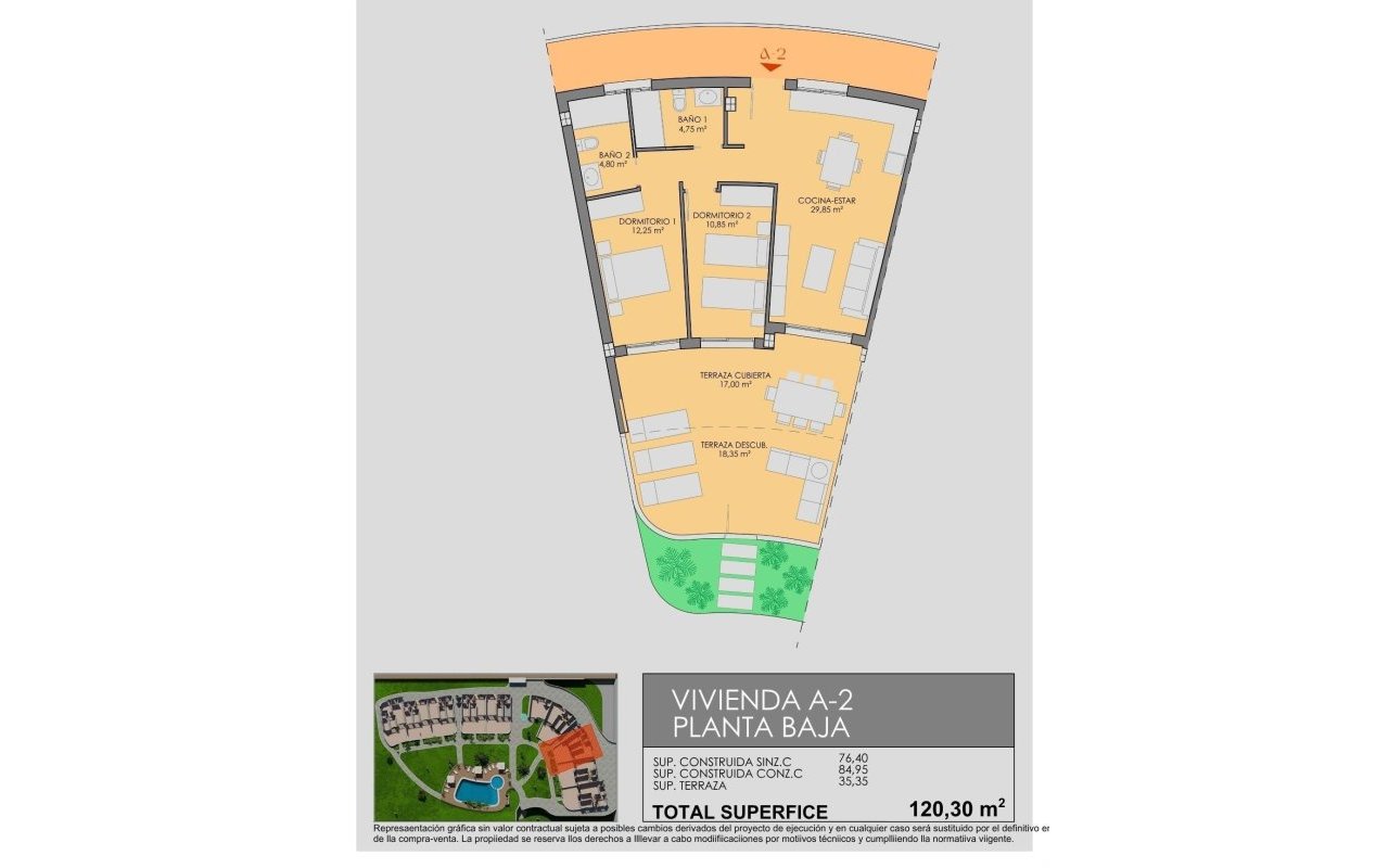 Rynek pierwotny - Apartament - Los Alcázares - Serena Golf