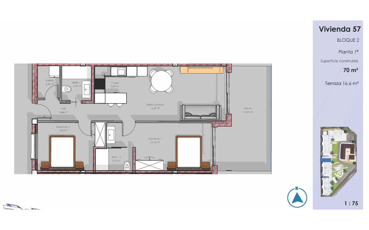 Rynek pierwotny - Apartament - Guardamar del Segura - El Raso