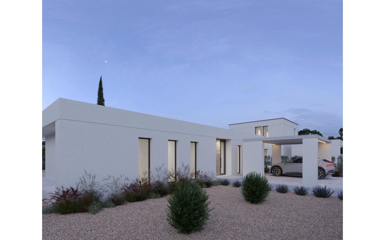 Obra nueva - Villa - Fuente Álamo - Hacienda del Alamo