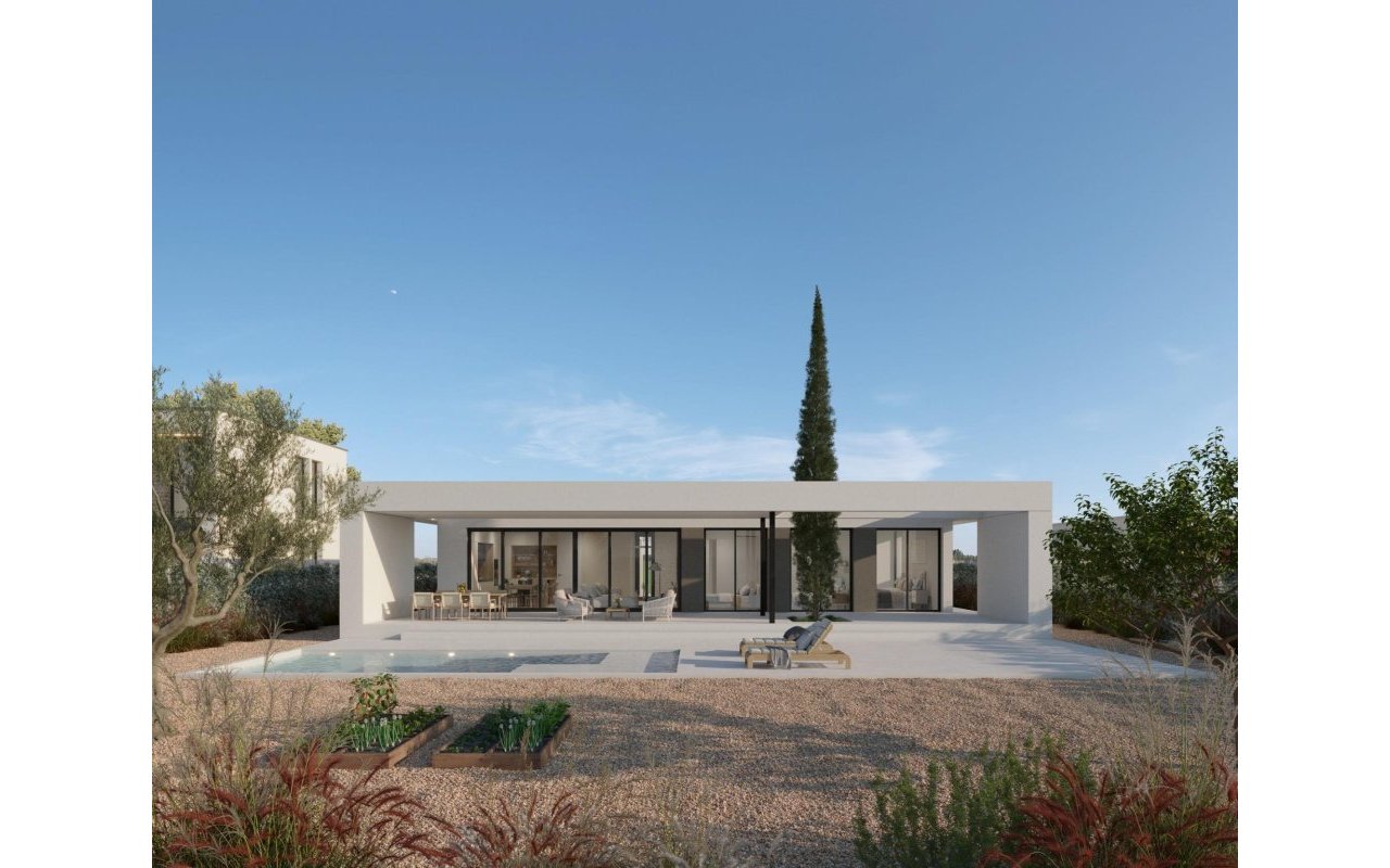 Obra nueva - Villa - Fuente Álamo - Hacienda del Alamo