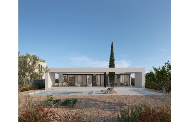 Obra nueva - Villa - Fuente Álamo - Hacienda del Alamo
