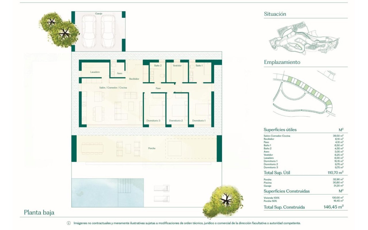 Obra nueva - Villa - Fuente Álamo - Hacienda del Alamo