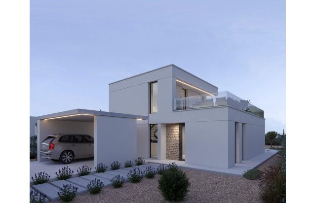 Obra nueva - Villa - Fuente Álamo - Hacienda del Alamo
