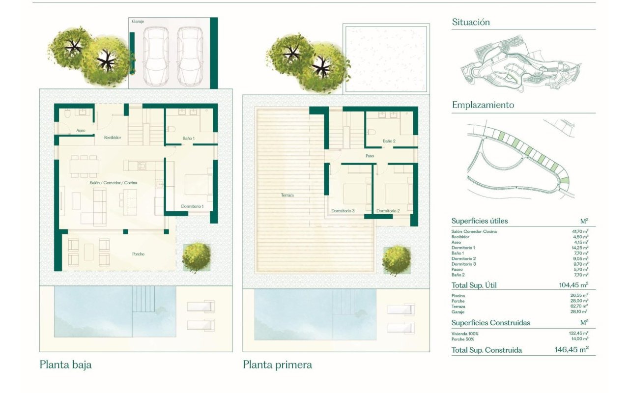 Obra nueva - Villa - Fuente Álamo - Hacienda del Alamo