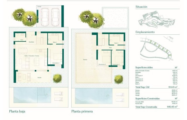Obra nueva - Villa - Fuente Álamo - Hacienda del Alamo