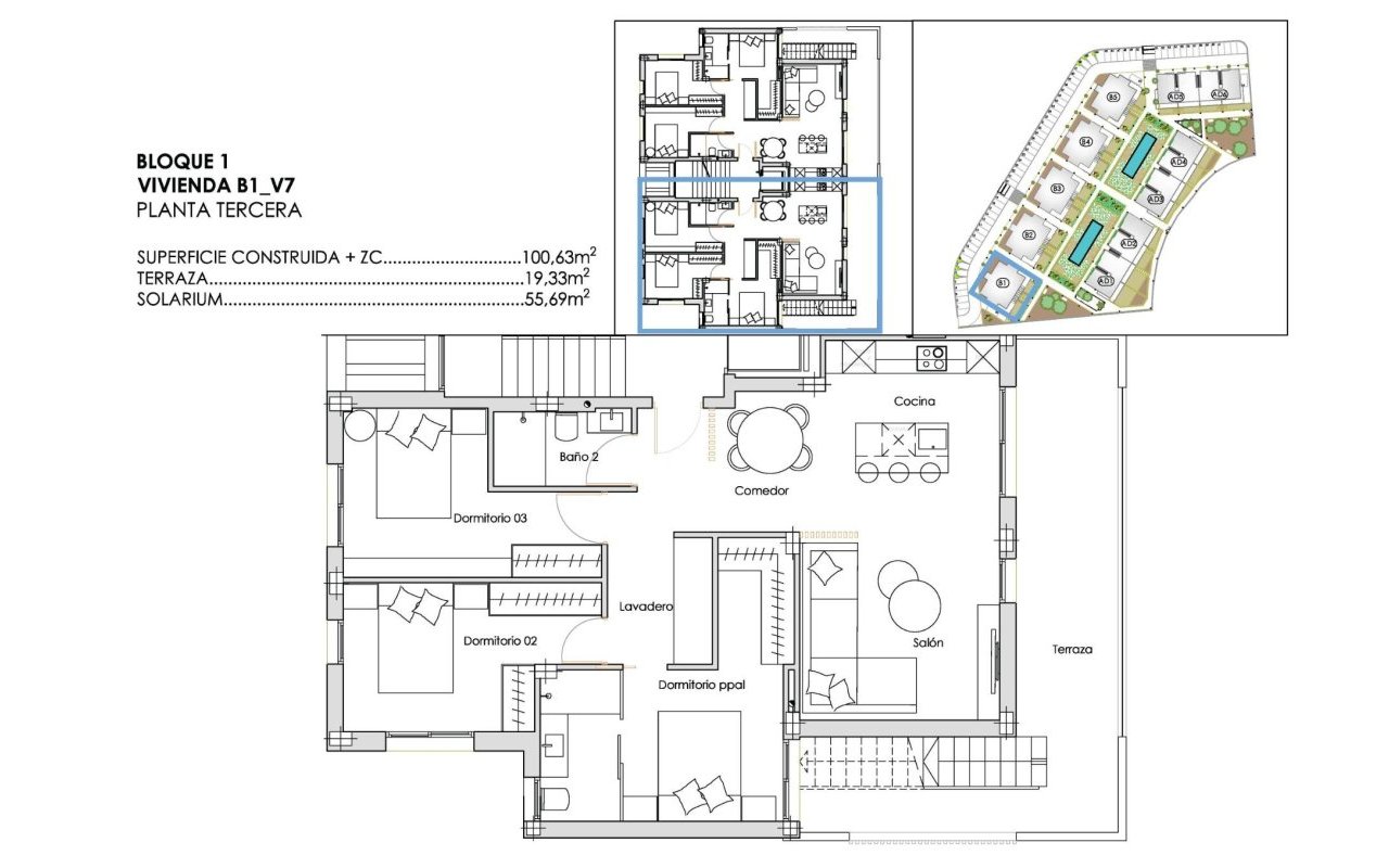 Obra nueva - Ático - Torre Pacheco - Santa Rosalia Lake And Life Resort