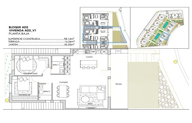 Rynek pierwotny - Bungalow - Torre Pacheco - Santa Rosalia Lake And Life Resort