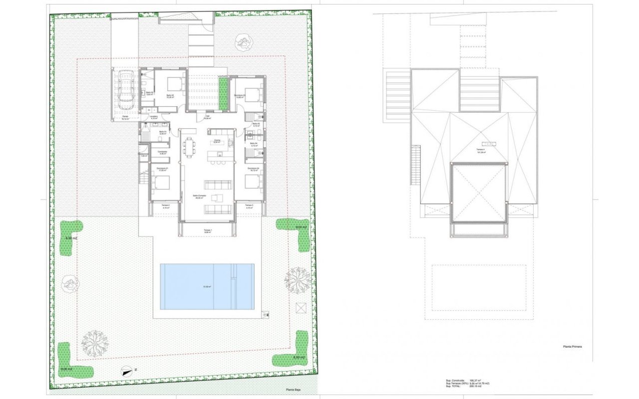 New Build - Villa - BAÑOS Y MENDIGO - Altaona Golf