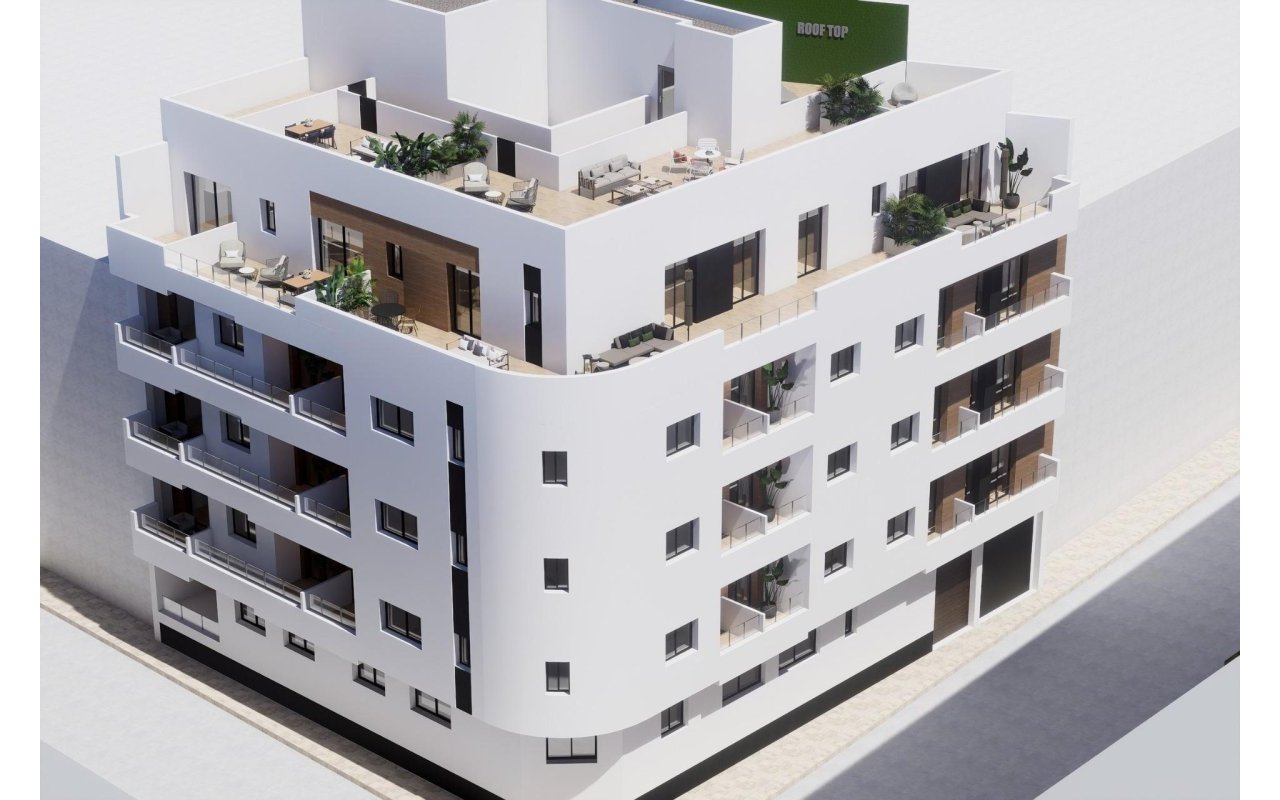 Obra nueva - Piso - Torrevieja - pueblo