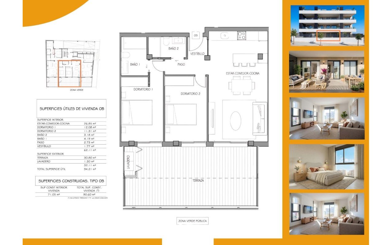 New Build - Apartment - Benijofar - Pueblo