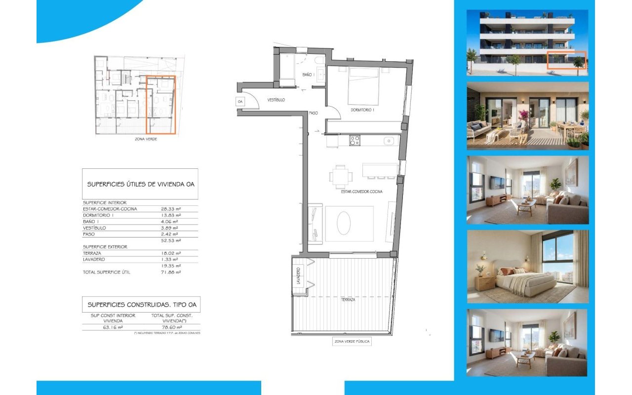 New Build - Apartment - Benijofar - Pueblo