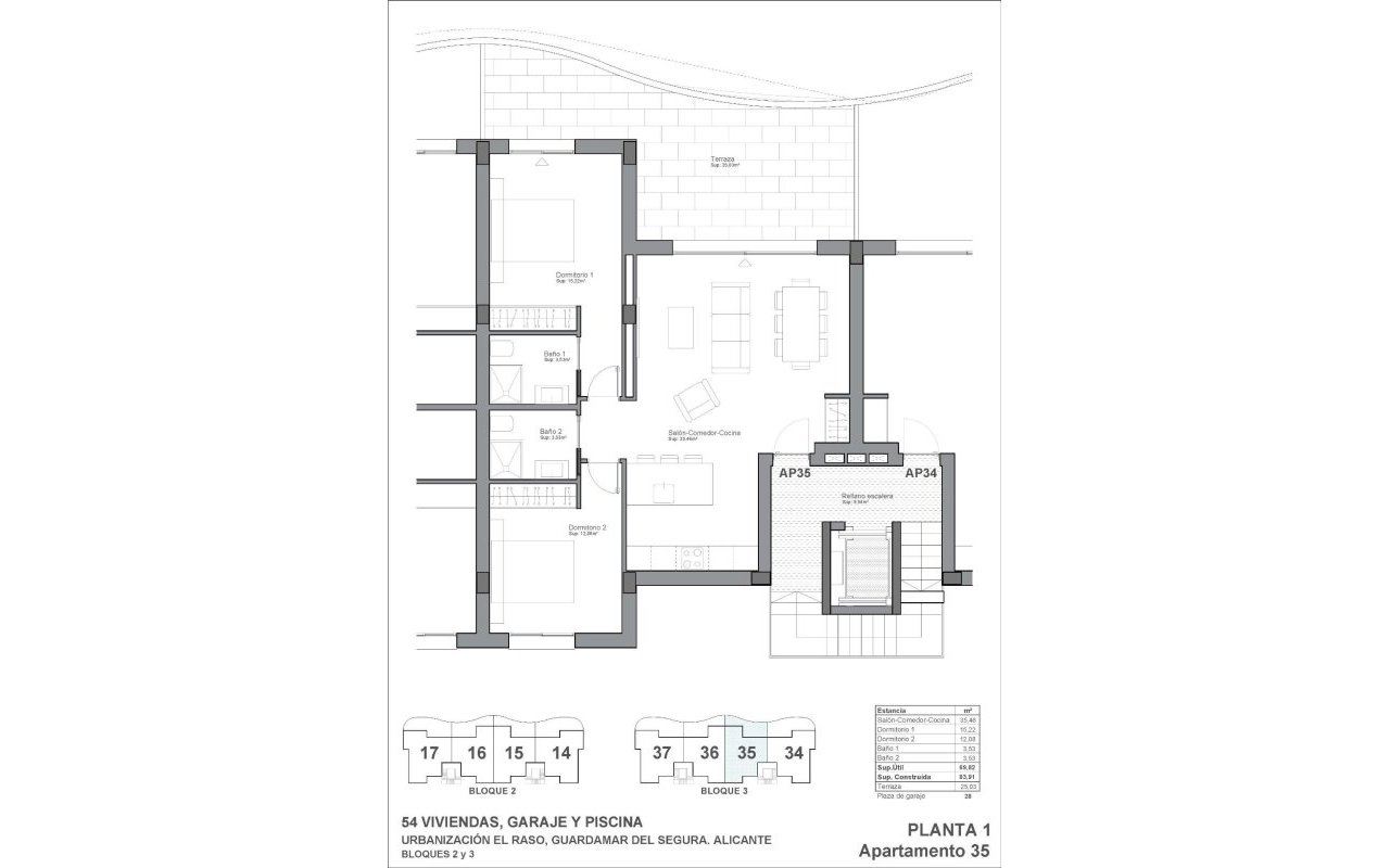 Rynek pierwotny - Apartament - Guardamar del Segura - El Raso