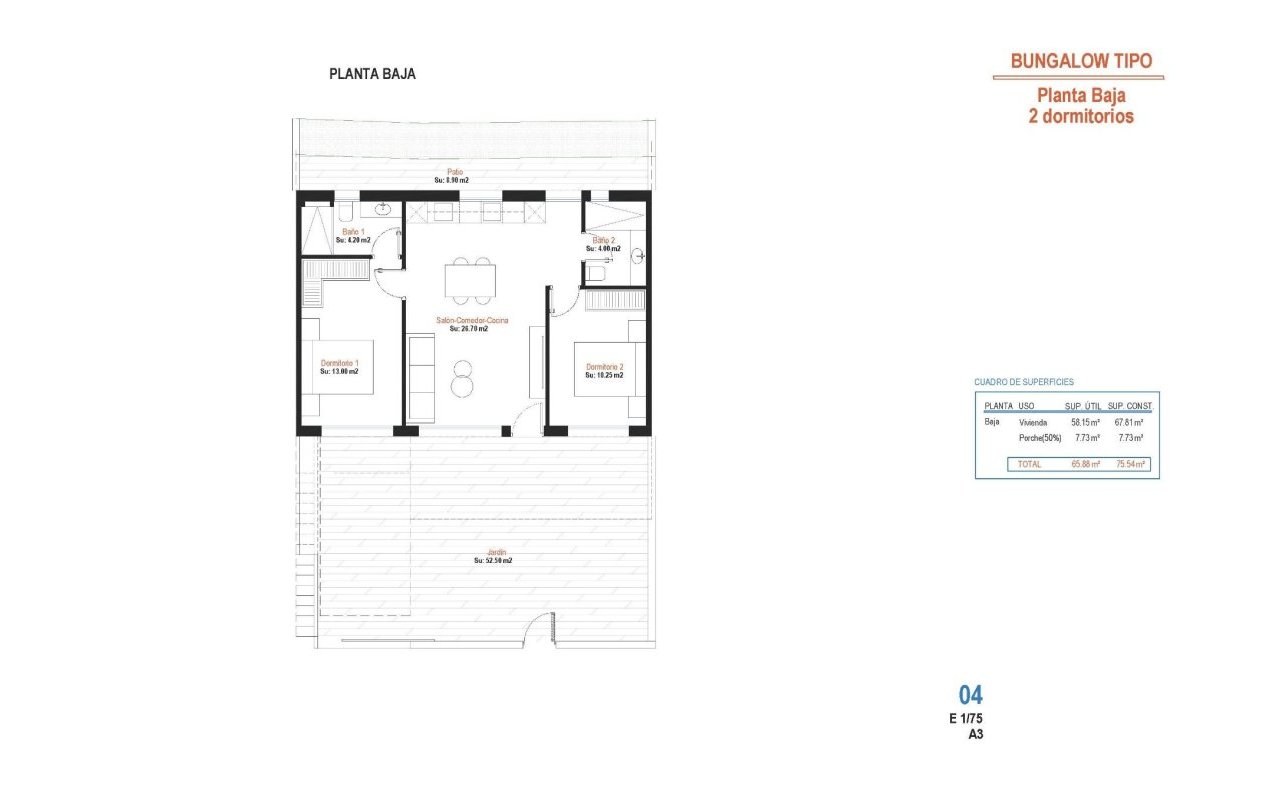 Rynek pierwotny - Bungalow - Alhama de Murcia - Condado De Alhama