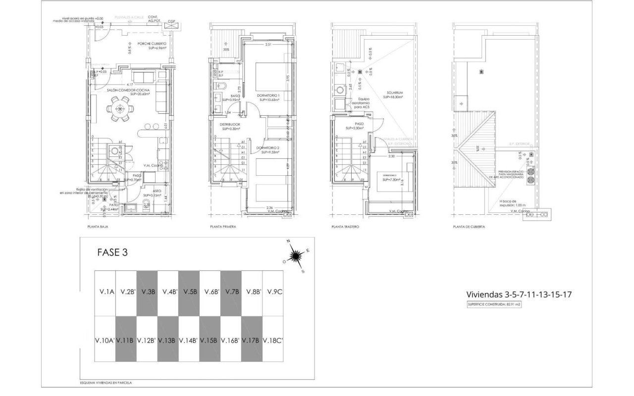 Rynek pierwotny - Town House - Torre Pacheco - Santa Rosalia pueblo